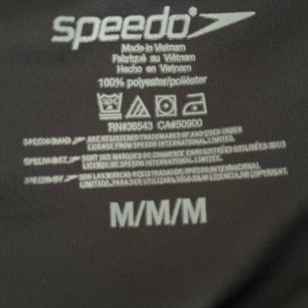 Like New Speedo Easy Short Sleeve Swim Rashguard Shirt - Men’s Size M - Picture 5 of 5